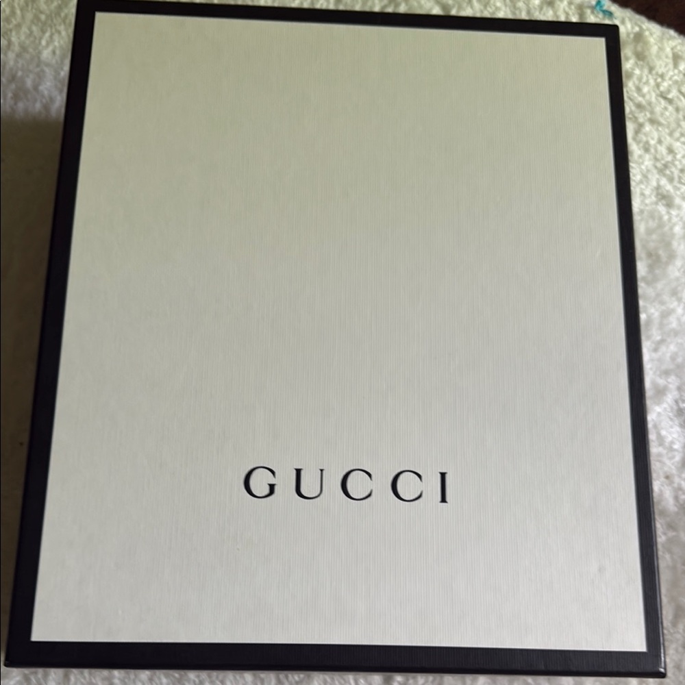 Gucci Black and Gold Heeled Boots - Picture 6 of 6